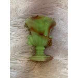 Akro Agate Miniature Flower Pot Vase 291